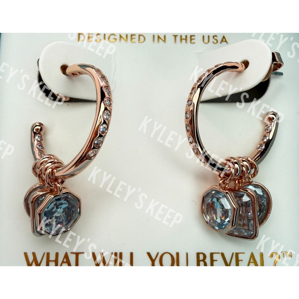 Bomb Party March 2026 Stay Close To Me Earrings ER95442 Rose Gold Plated Hoop